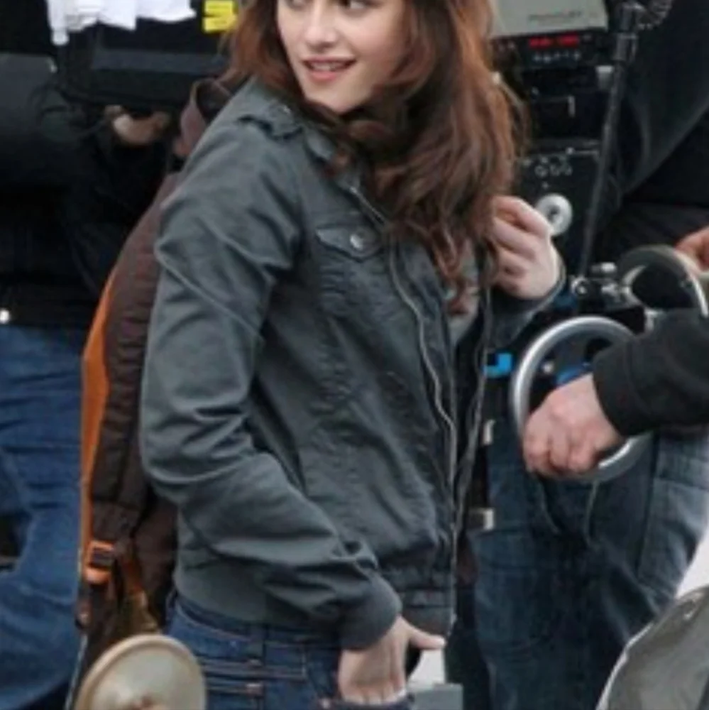 ASO Bella Swan Billabong Charcoal Jacket M Twilight New Moon Screen Acurate - Picture 2 of 16